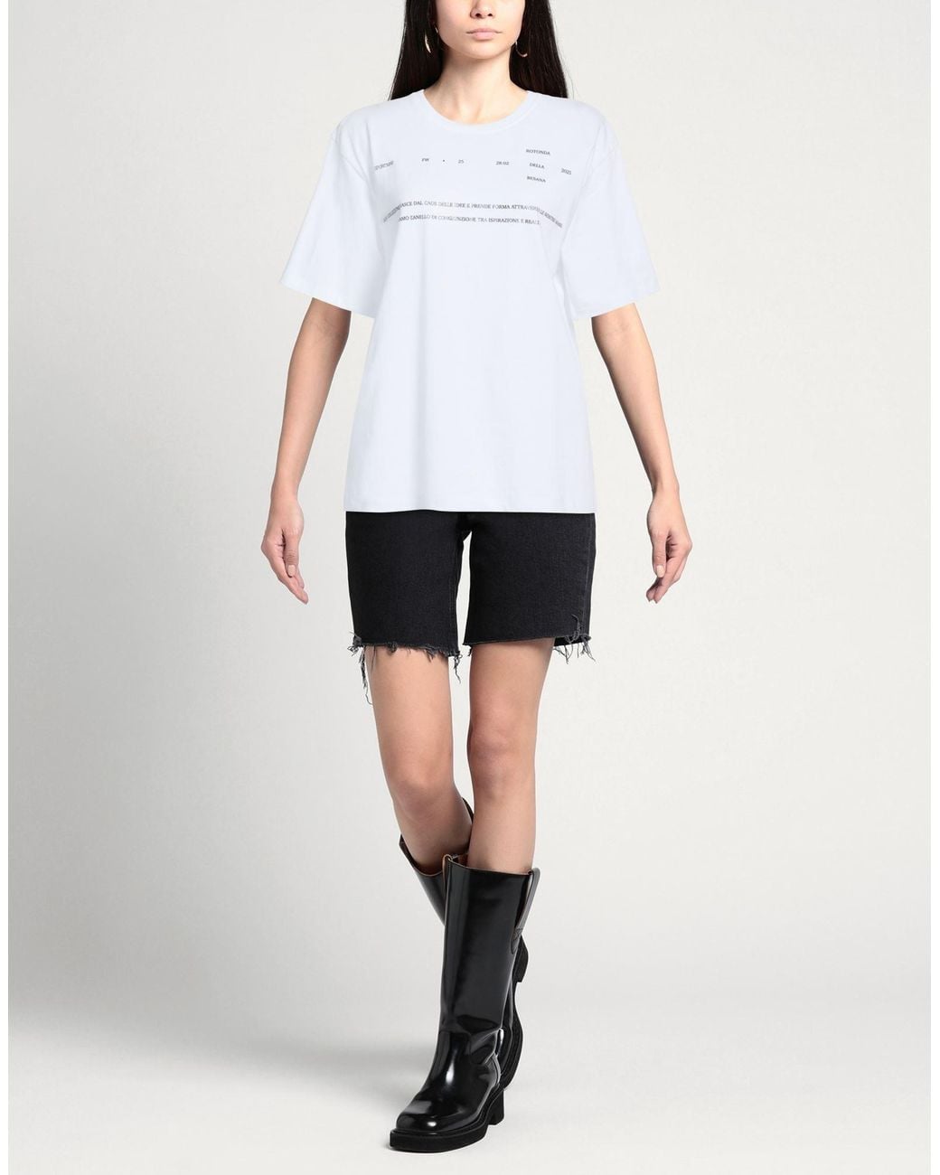 Sportmax White T-Shirt Cotton