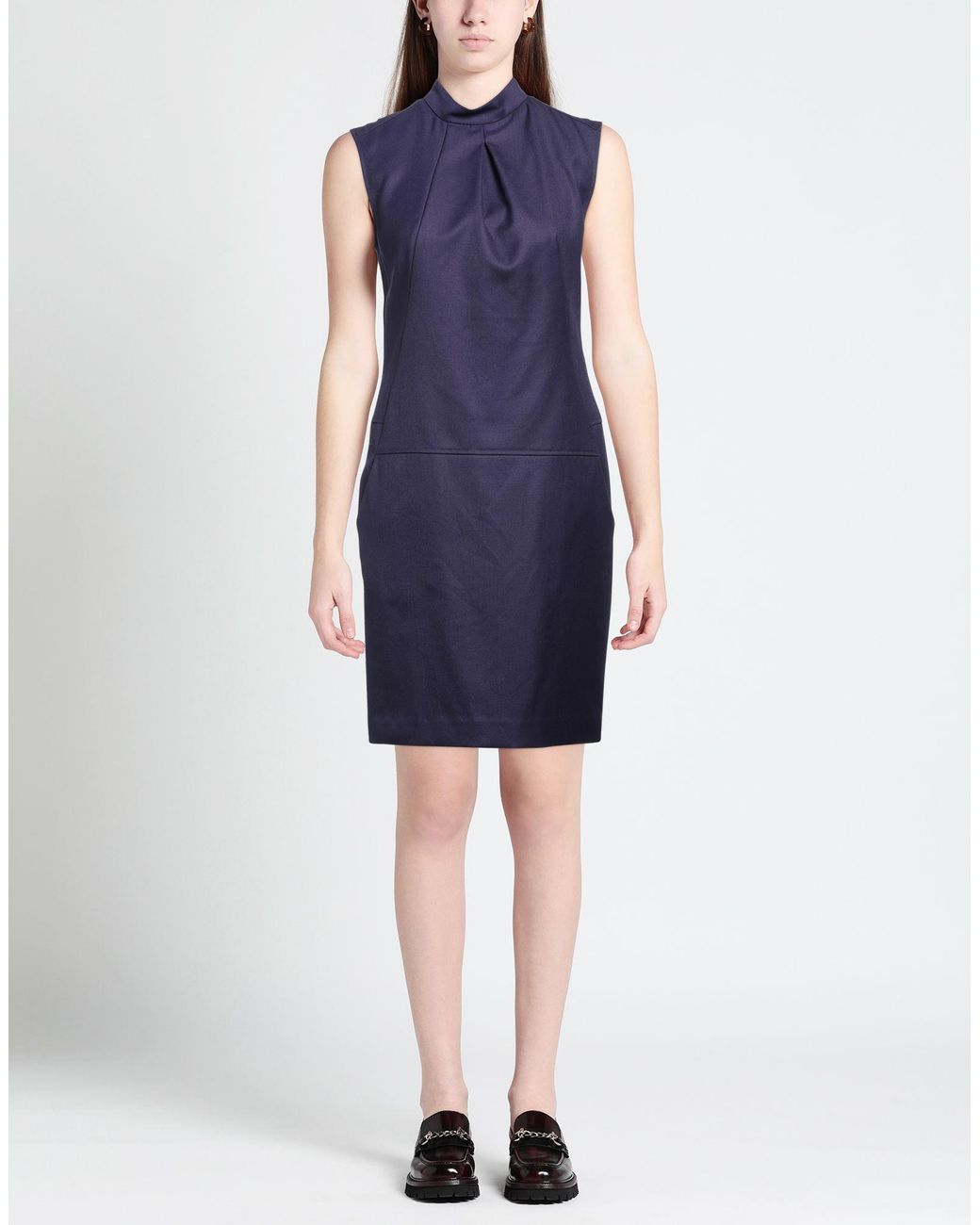 BCBGMAXAZRIA Blue Mini-Kleid