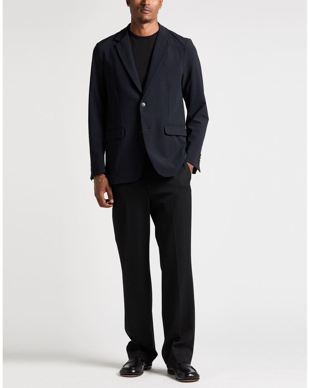 Rrd Black Blazer Polyamide, Elastane for men