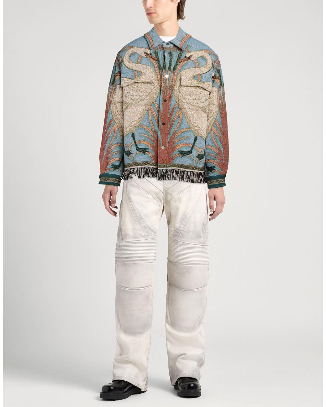 Amiri Green Jacket Cotton for men