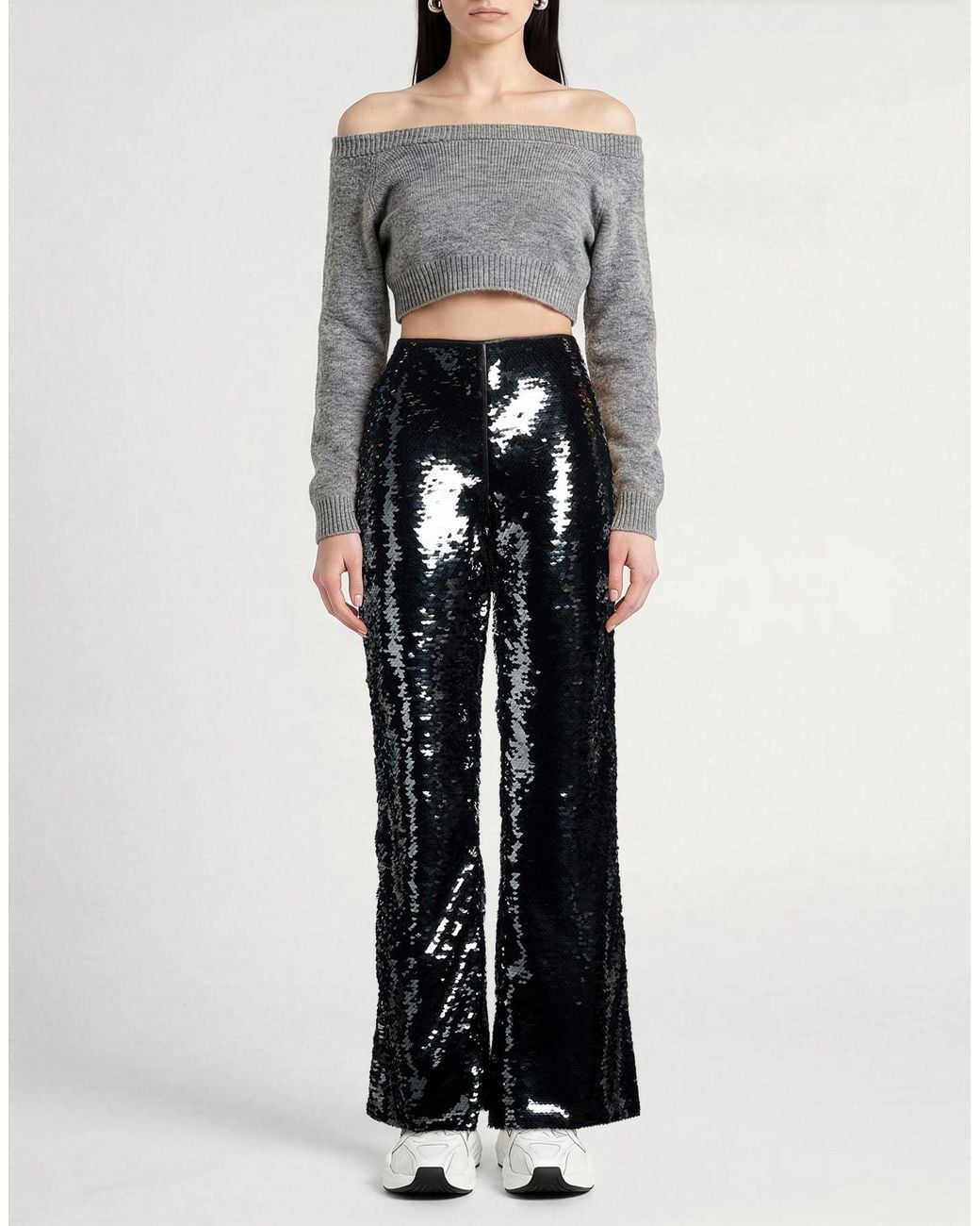 Alberta Ferretti Black Pants Polyester