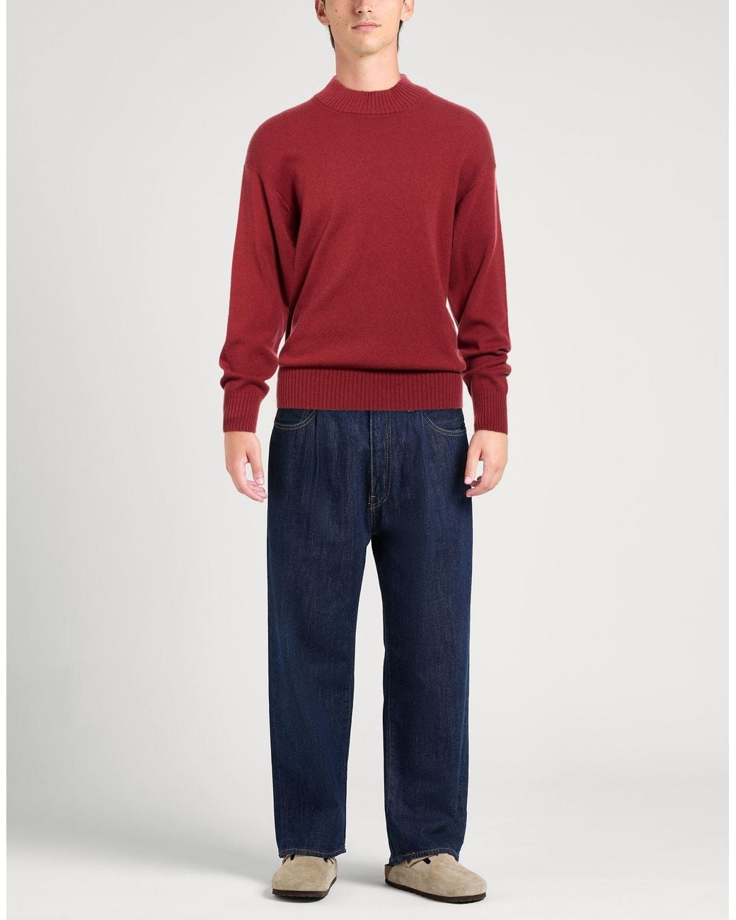 Gran Sasso Red Jumper for men