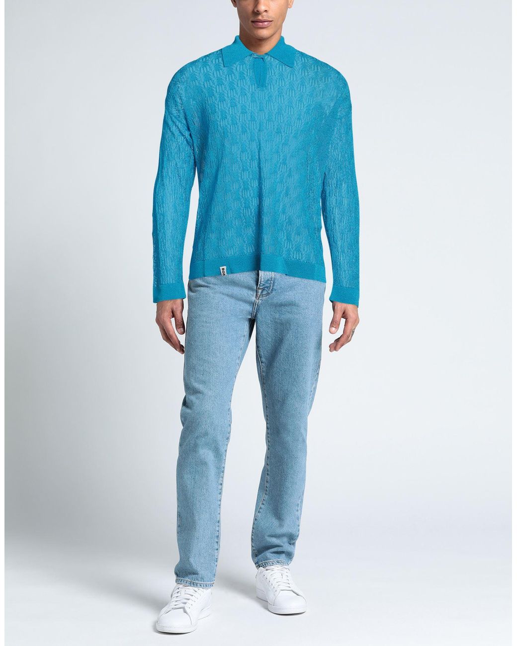 Pullover di Bonsai in Blue da Uomo