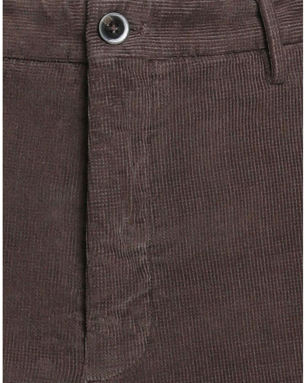 Incotex Brown Trouser for men