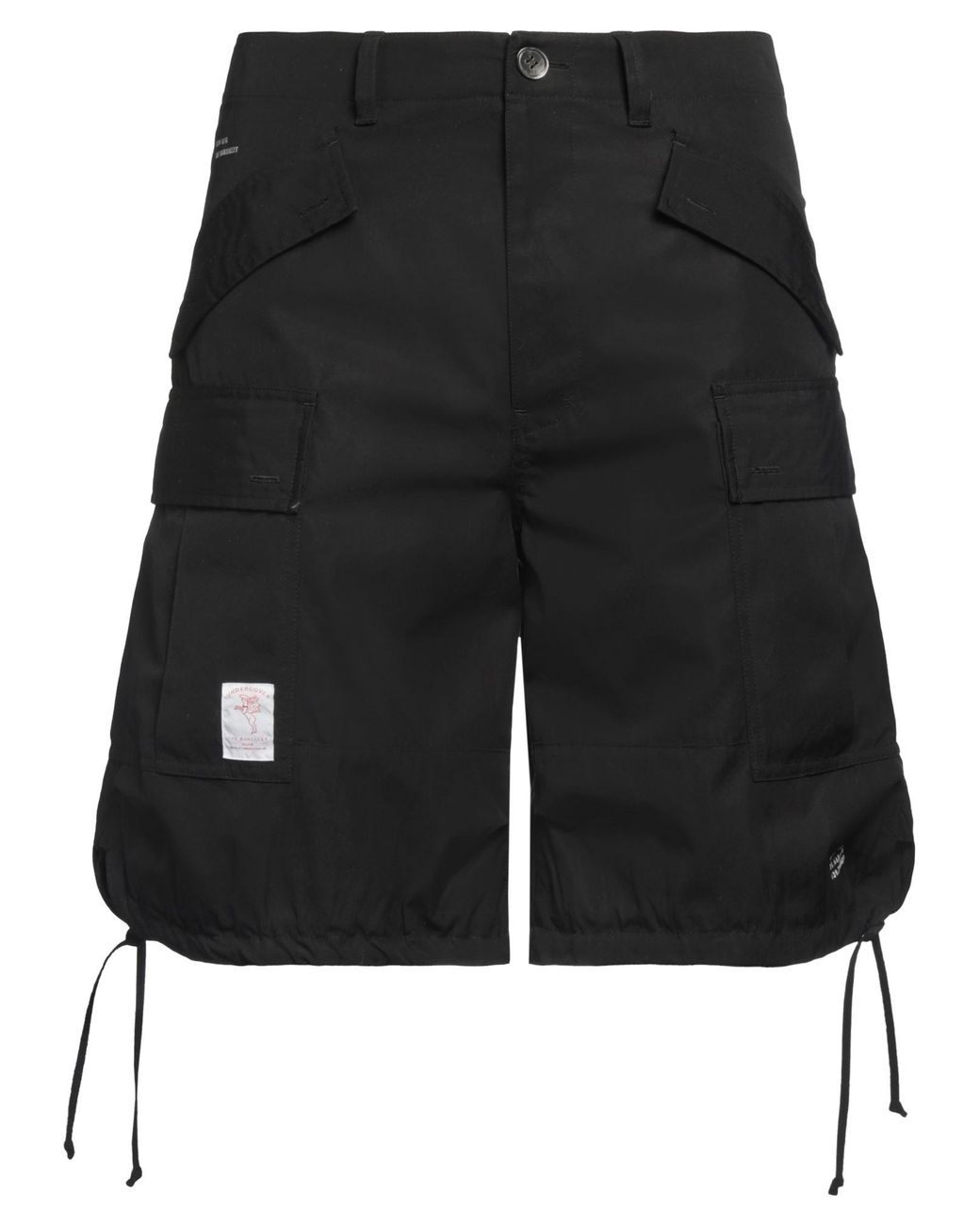 Undercover Black Shorts & Bermuda Shorts for men