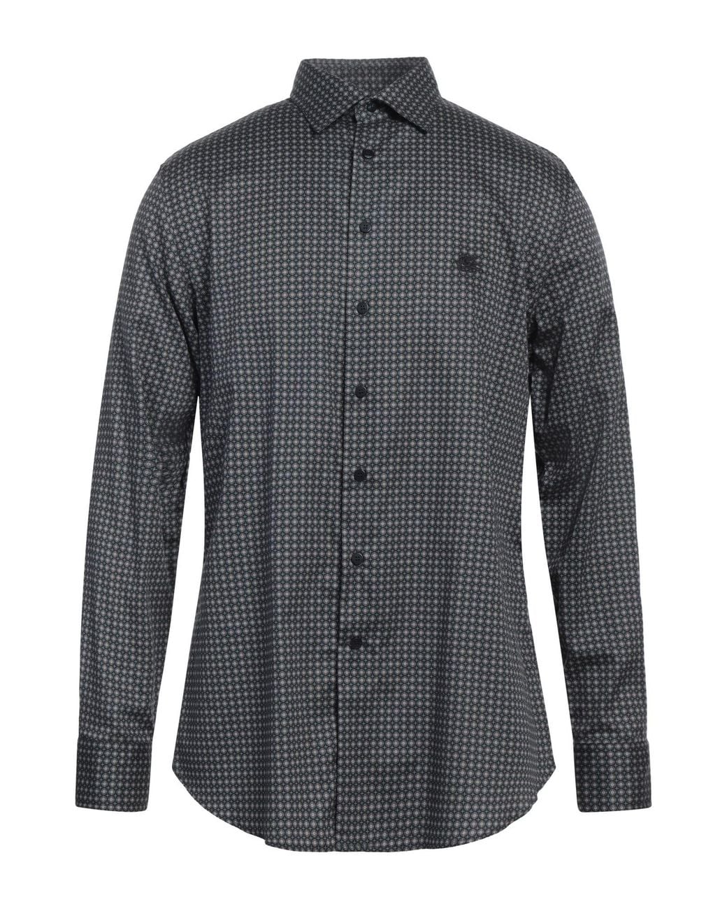Etro Gray Shirt Cotton for men