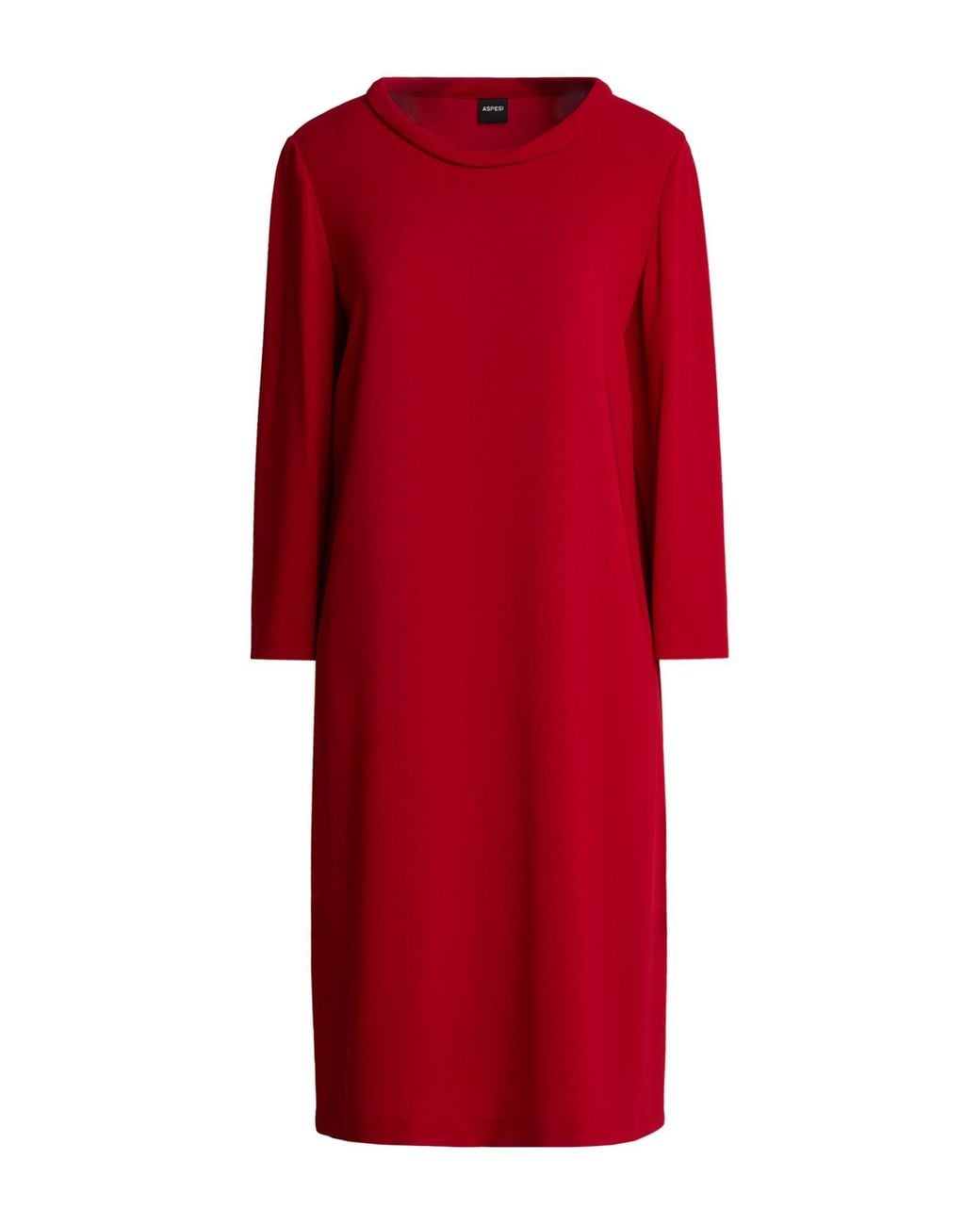 Aspesi Red Midi Dress