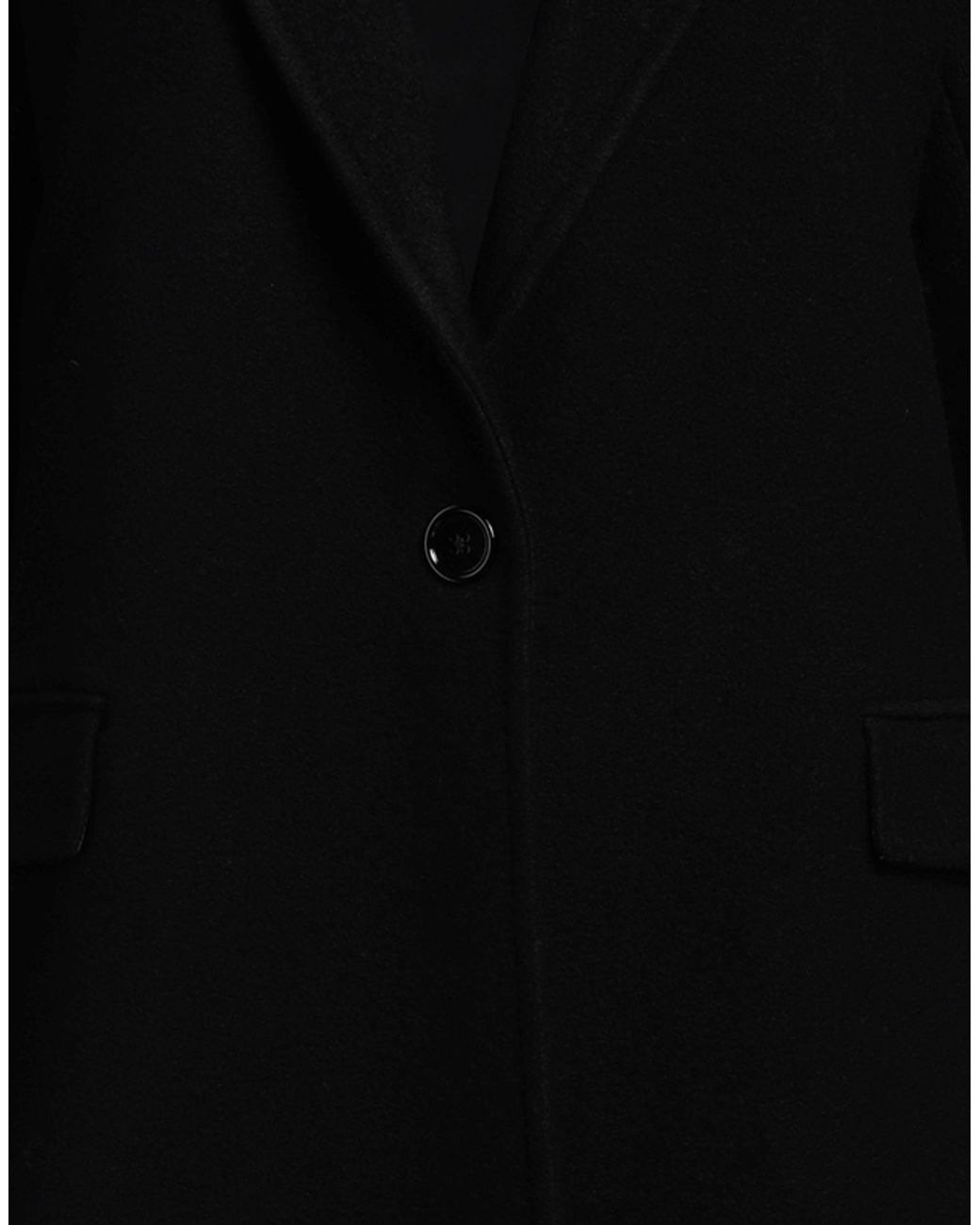 Circolo 1901 Black Coat Virgin Wool