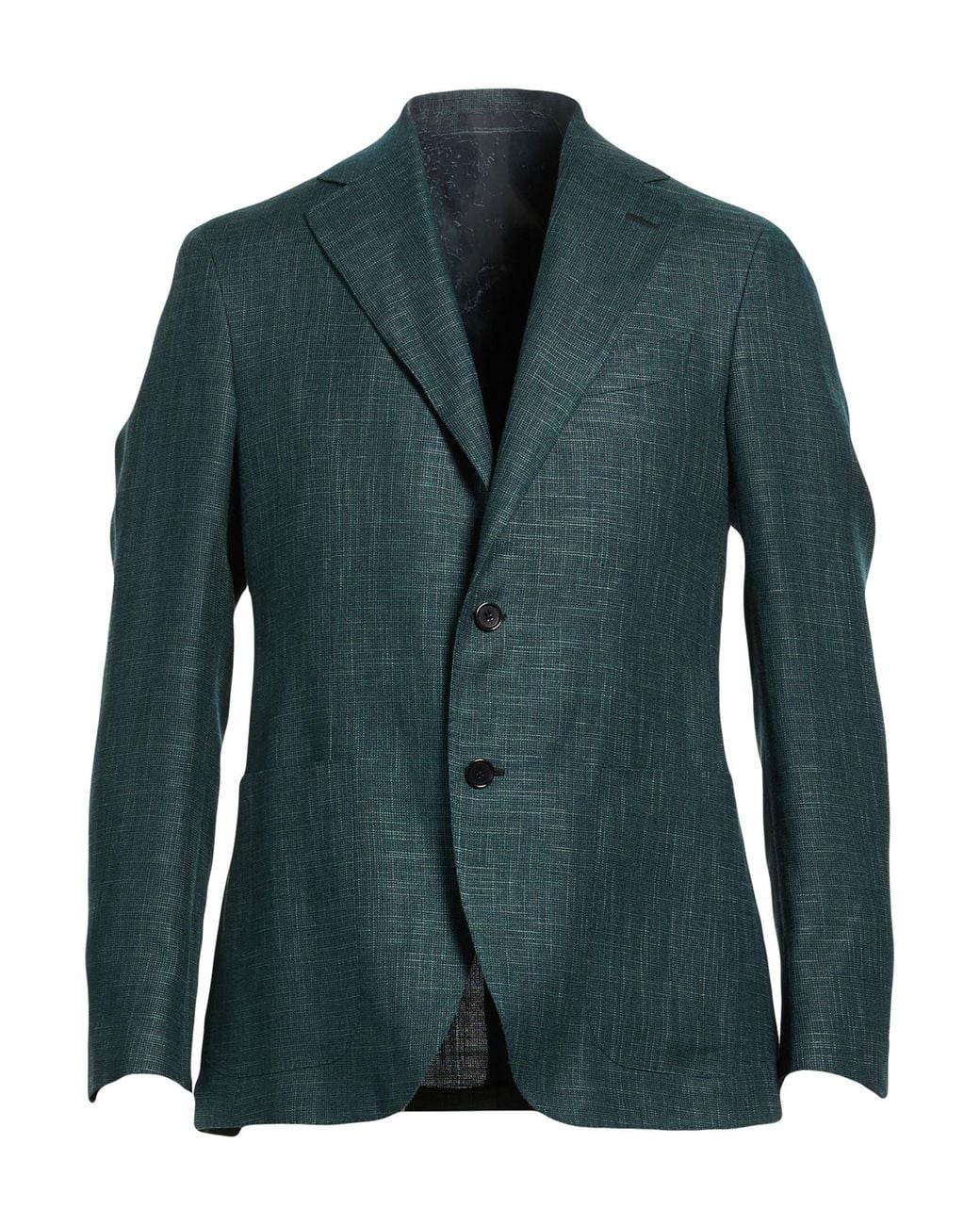 Caruso Green Blazer for men
