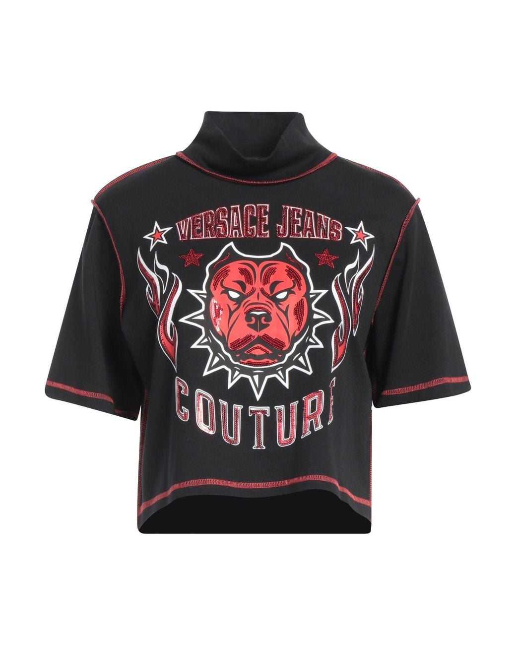 Camiseta Versace Jeans Couture de color Black