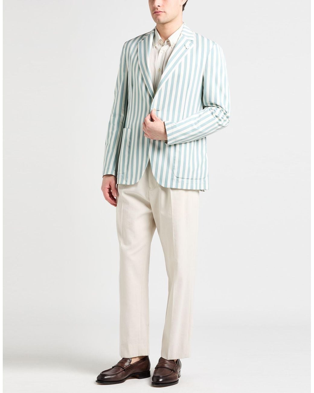 Lardini Blue Blazer for men