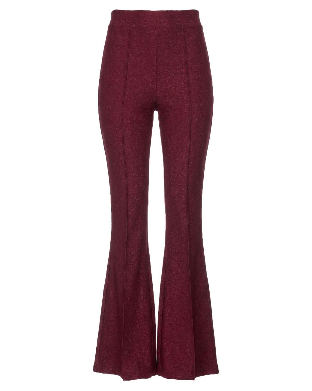 La Petite Robe Di Chiara Boni Red Pants Polyamide, Viscose, Elastane, Polyester
