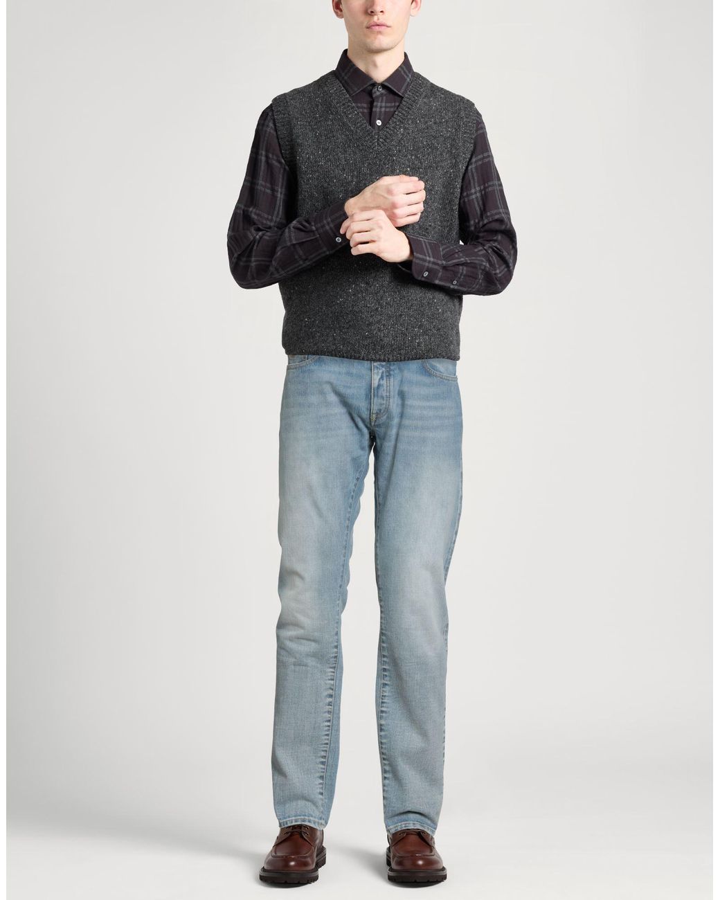 Moorer Blue Jeans Cotton for men