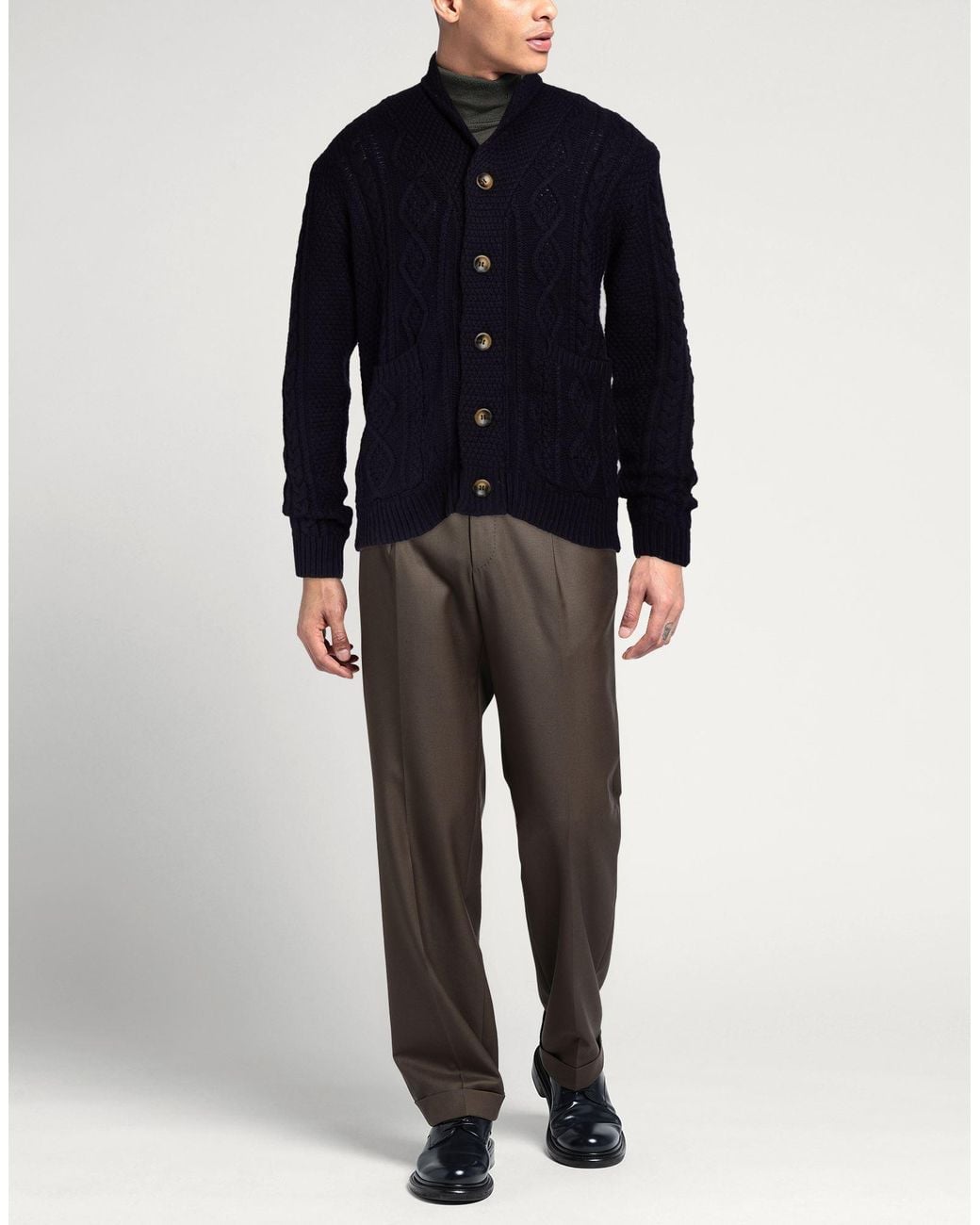 TOOCO Blue Cardigans for men
