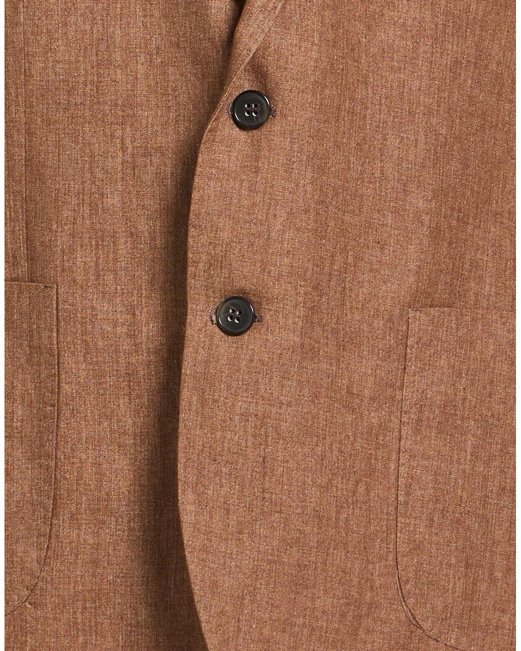 Brian Dales Brown Blazers for men