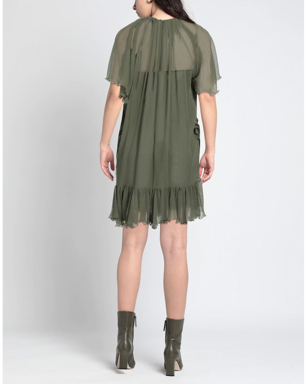 DSquared² Green Mini Dress