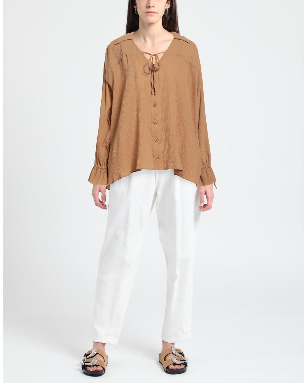 Max & Moi Brown Shirt Cotton