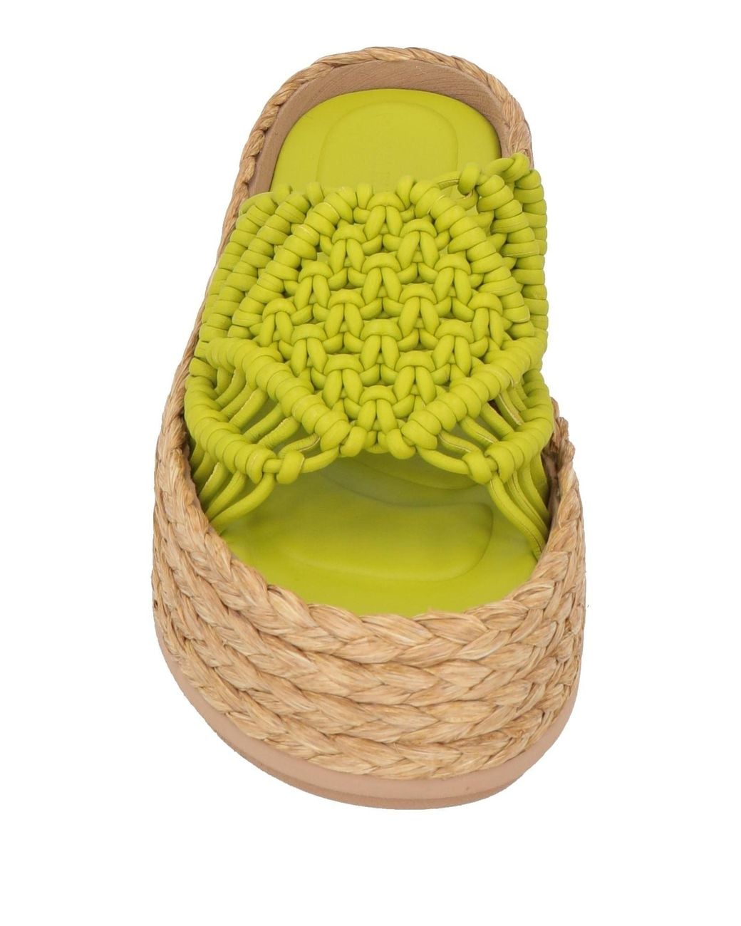 Paloma Barceló Yellow Espadrilles