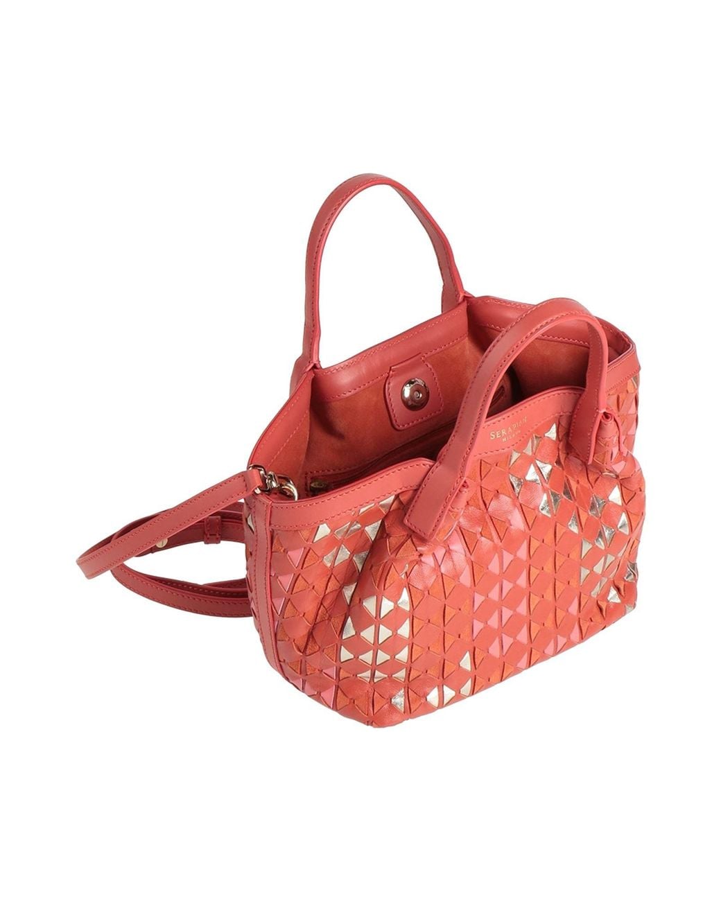 Borsa A Mano di Serapian in Red