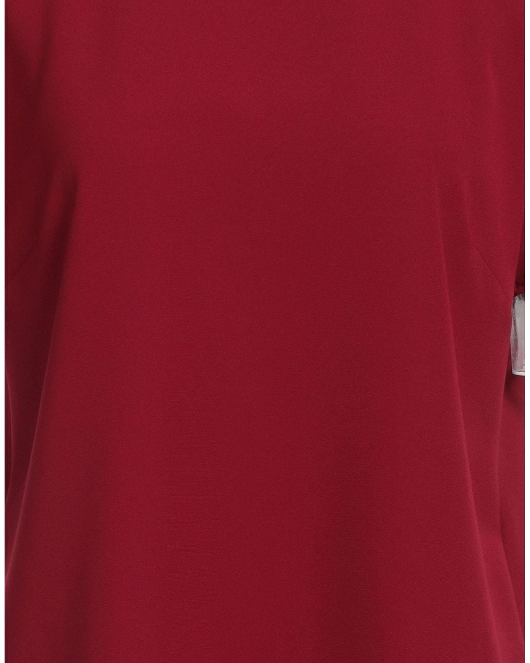 P.A.R.O.S.H. Red Brick Top Polyester, Elastane