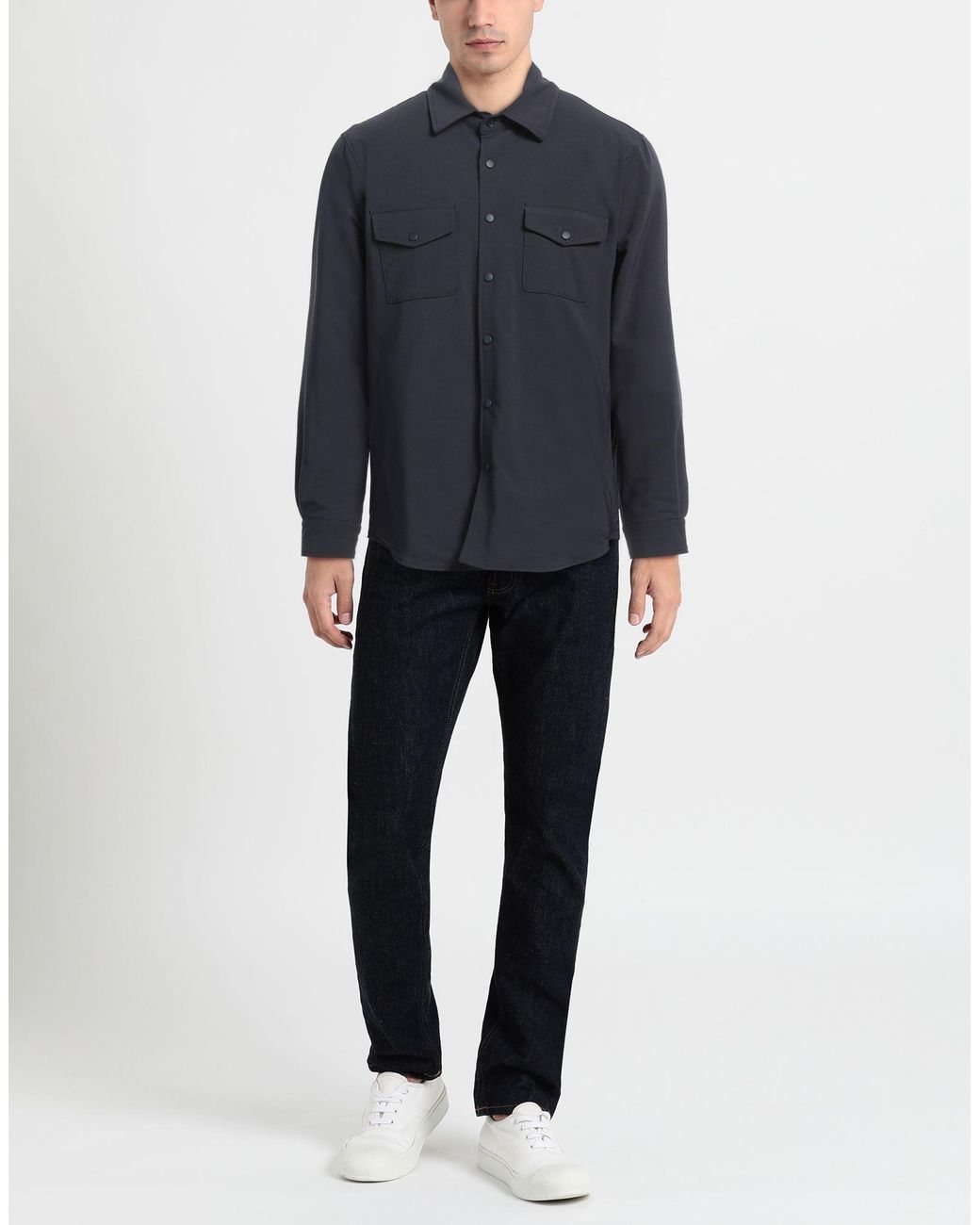 Camisa Aspesi de hombre de color Blue