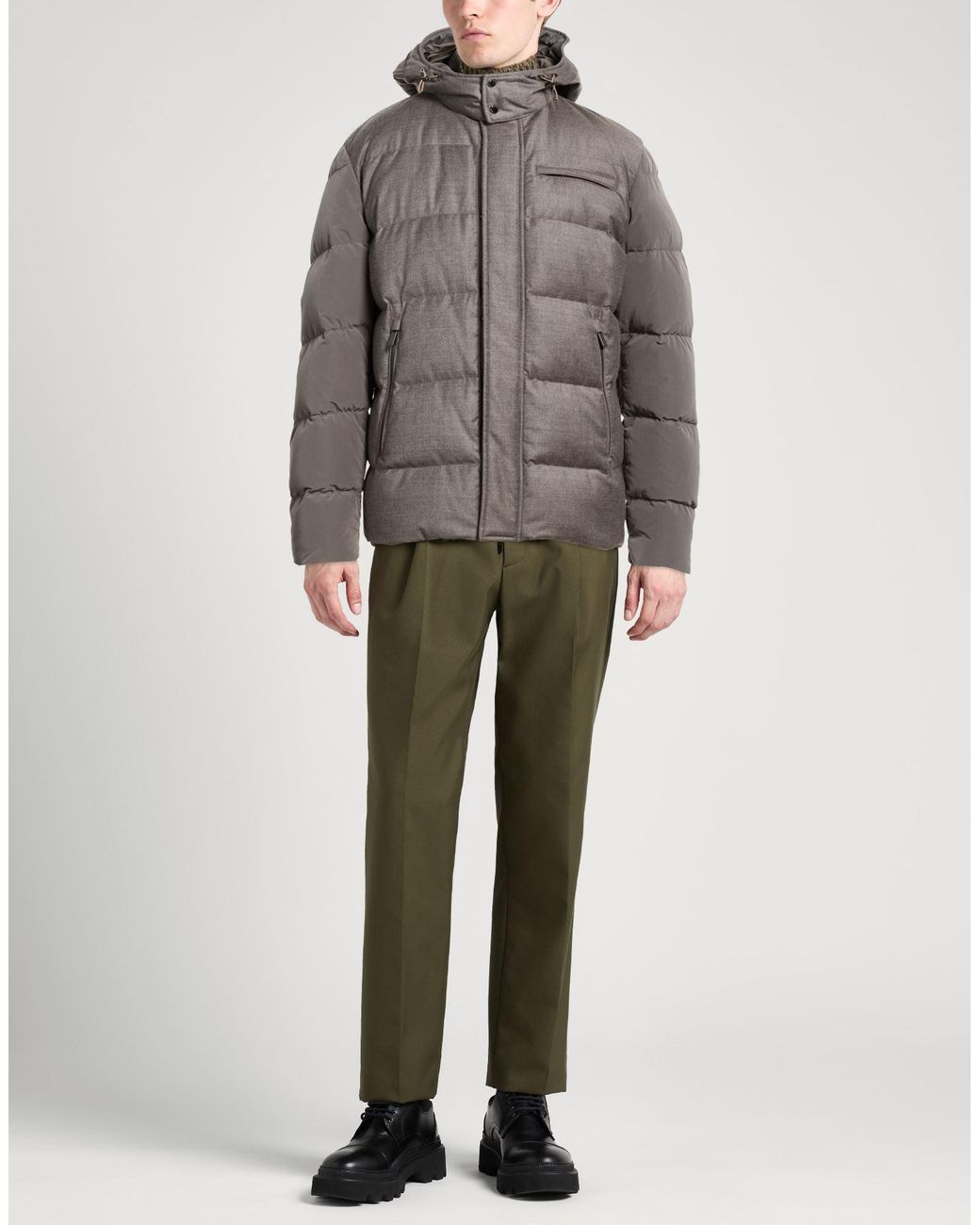 Paul & Shark Gray Puffer for men
