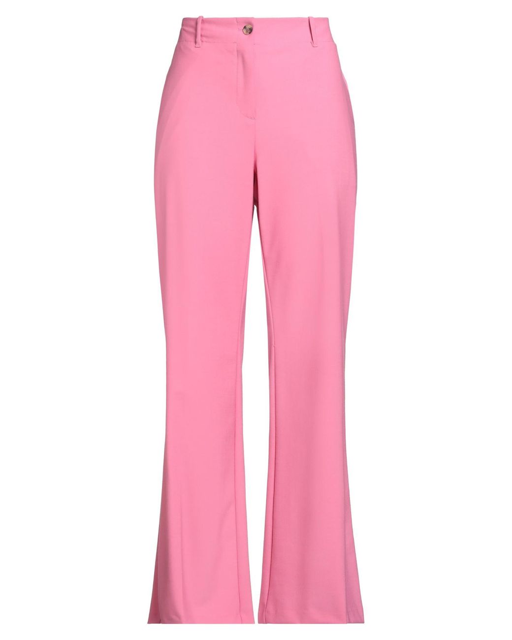 Ballantyne Pink Pants Polyester, Virgin Wool, Elastane