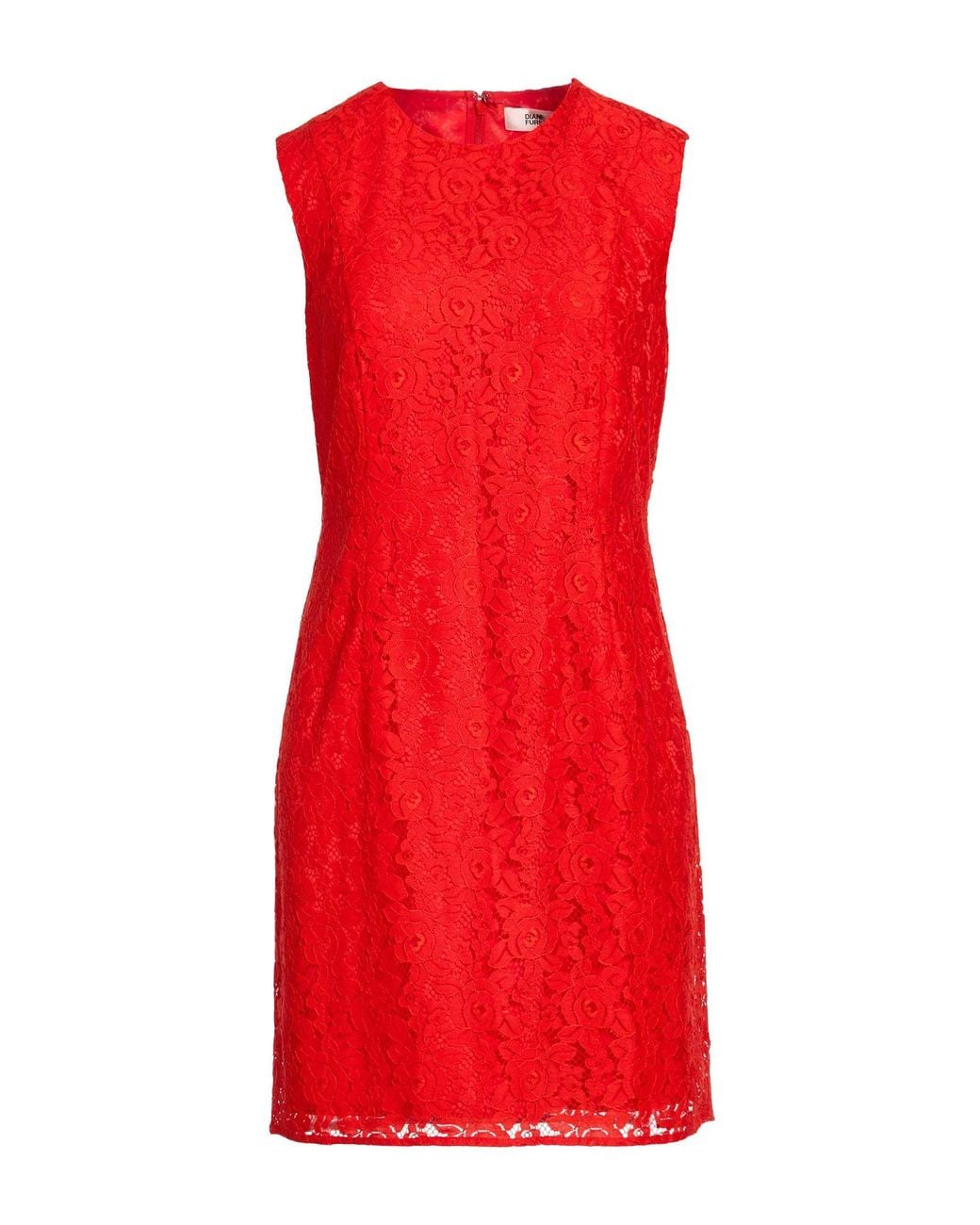 Diane von Furstenberg Red Mini Dress