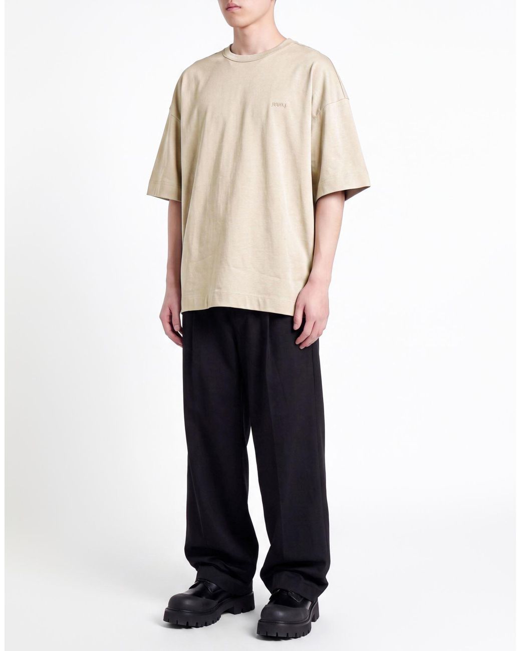 Juun.J Natural T-Shirt for men