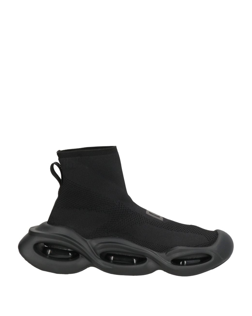 Dolce & Gabbana Black Sneakers Polyester, Viscose