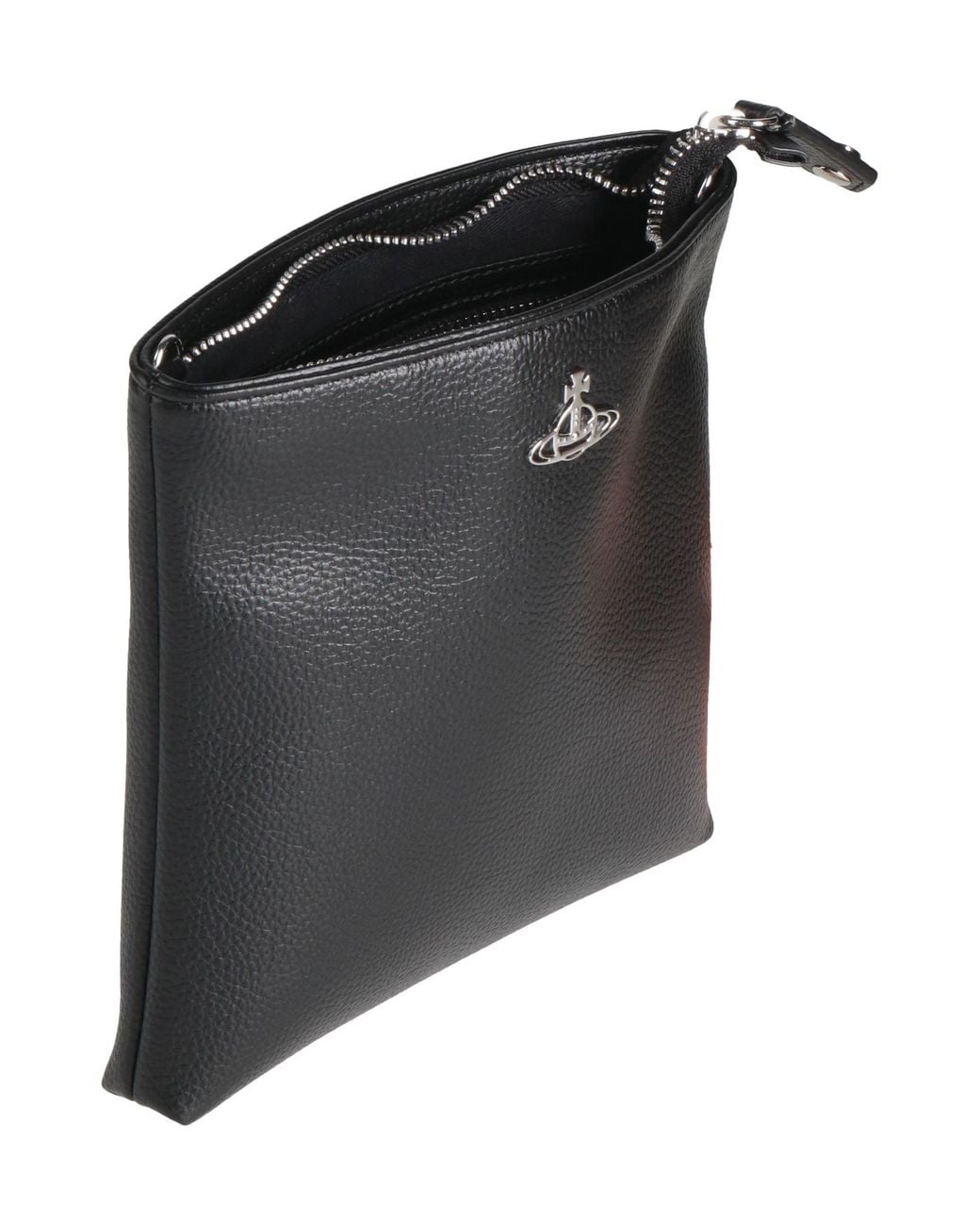 Vivienne Westwood Black Cross-Body Bag Textile Fibers