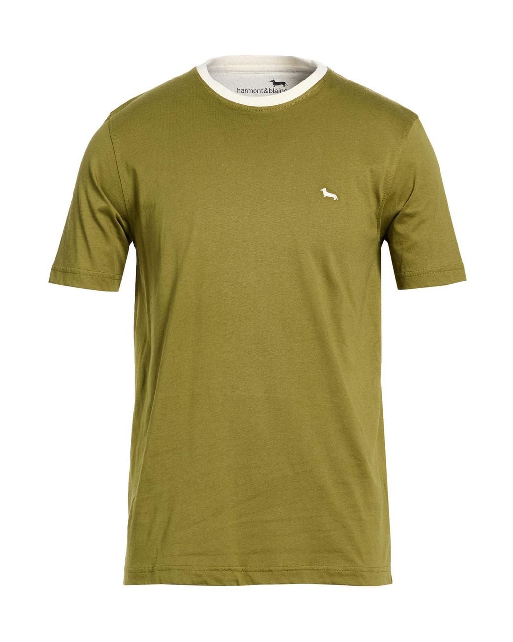 Harmont & Blaine Green T-Shirt Cotton for men