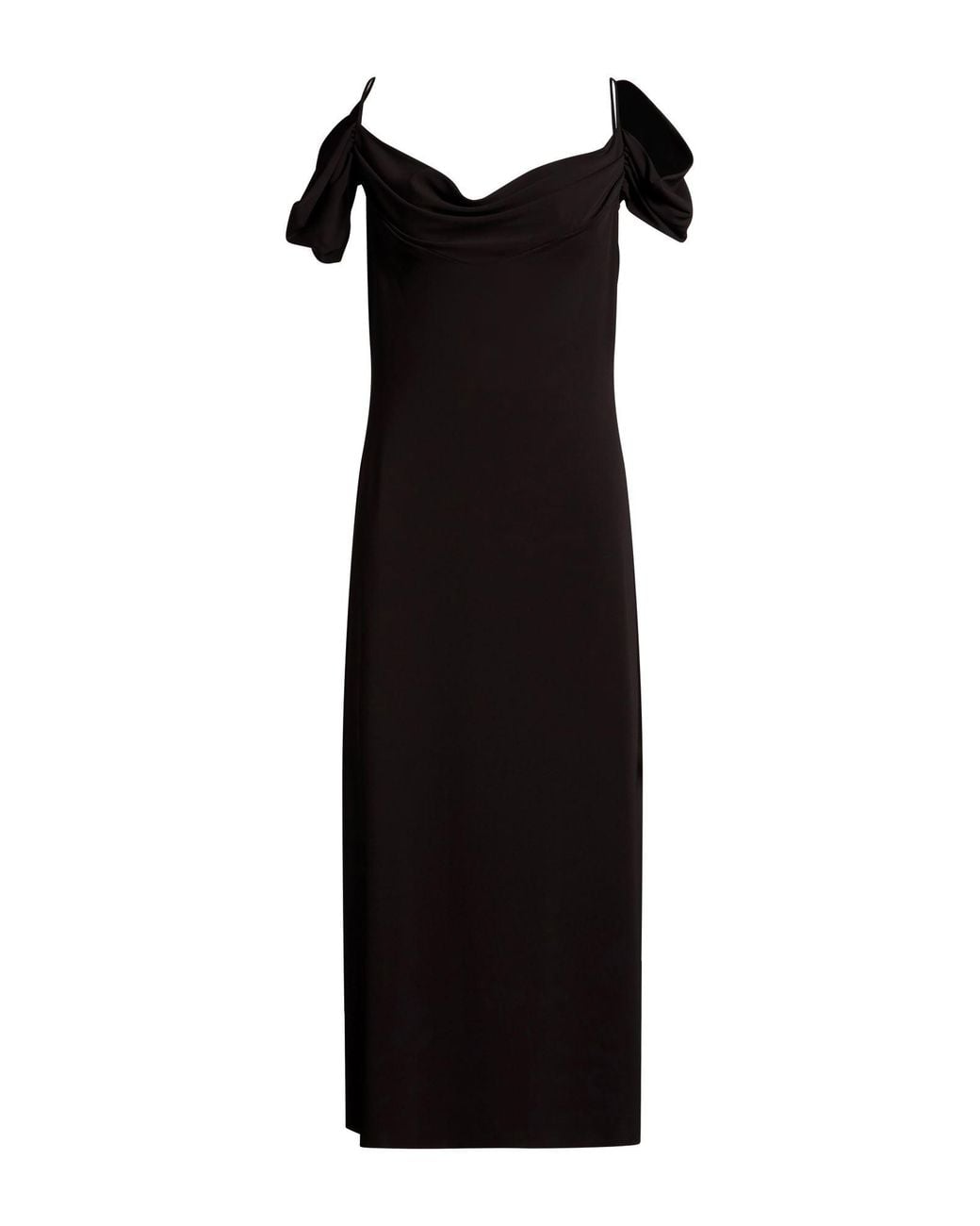 Amen Black Midi Dresses