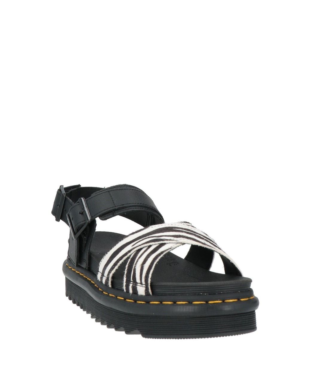 Dr. Martens Black Sandals Leather