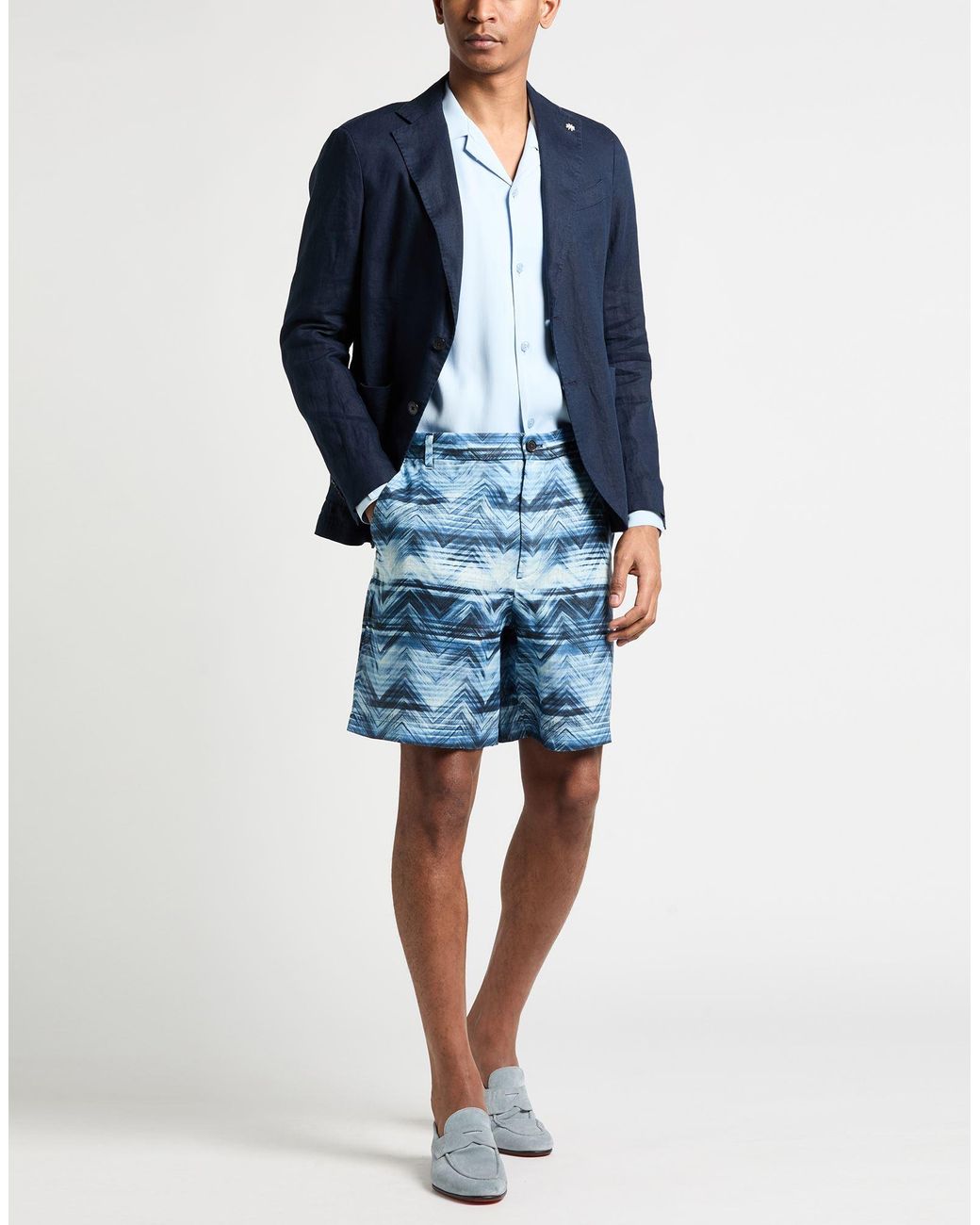 Missoni Blue Shorts & Bermuda Shorts for men