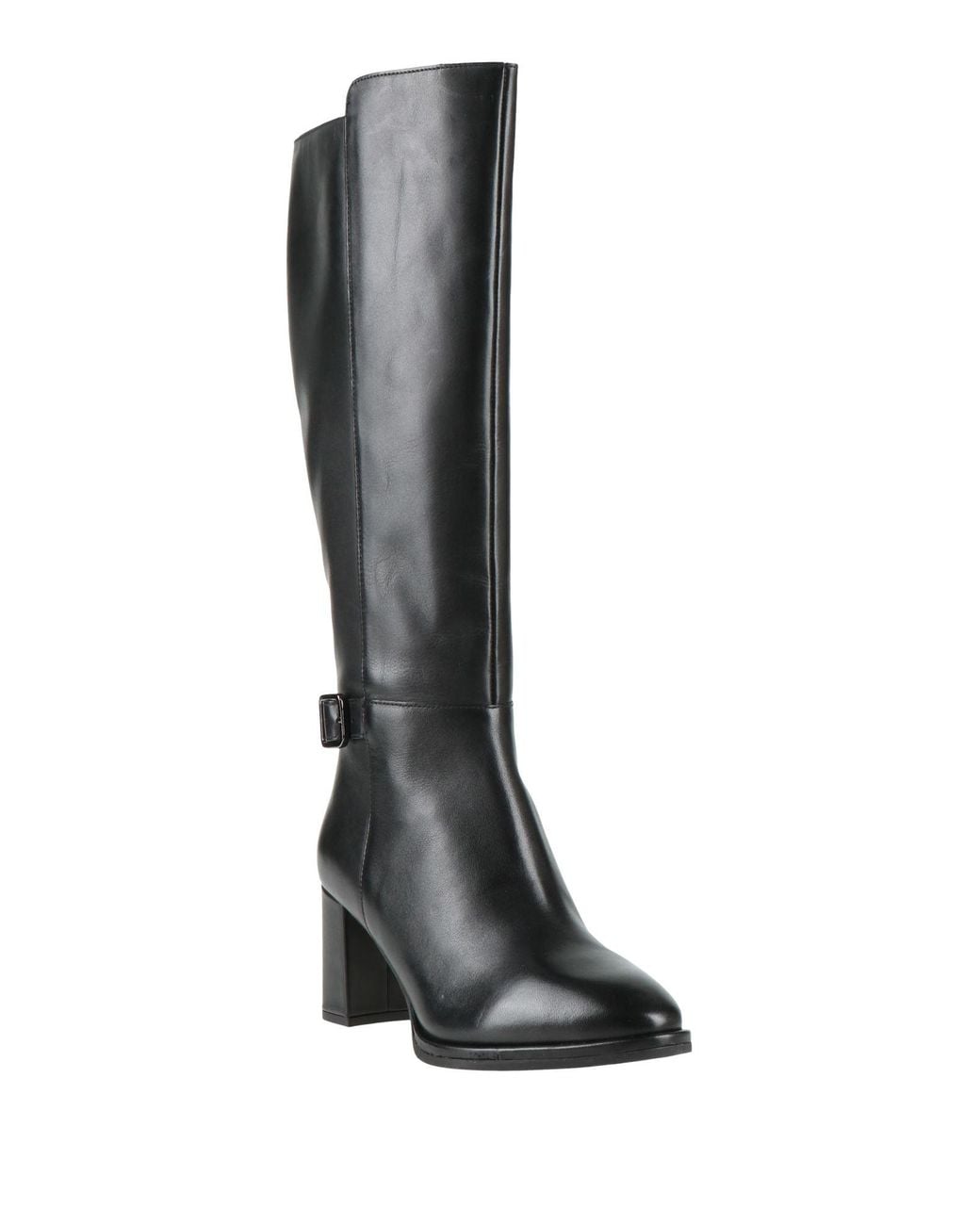 Unisa Black Boot Leather