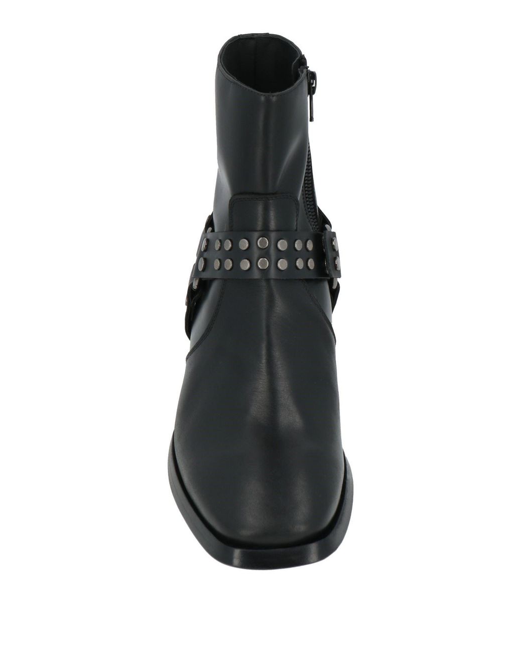 MICH SIMON Black Ankle Boots for men