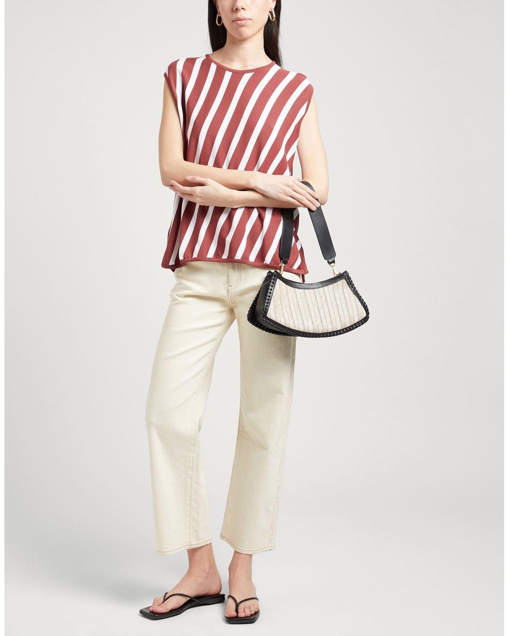 Liviana Conti Red Sweater