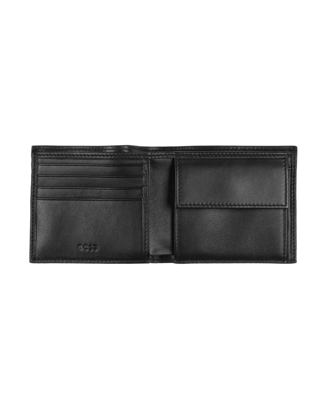 HUGO Brieftasche in Black für Herren
