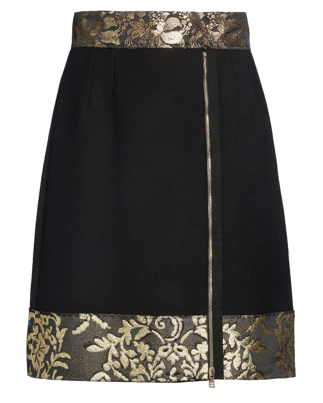 Dolce & Gabbana Black Midi Skirts