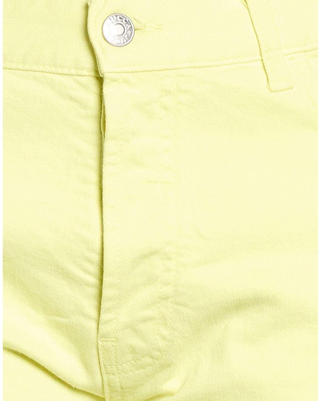 Jucca Yellow Pants Cotton, Elastane