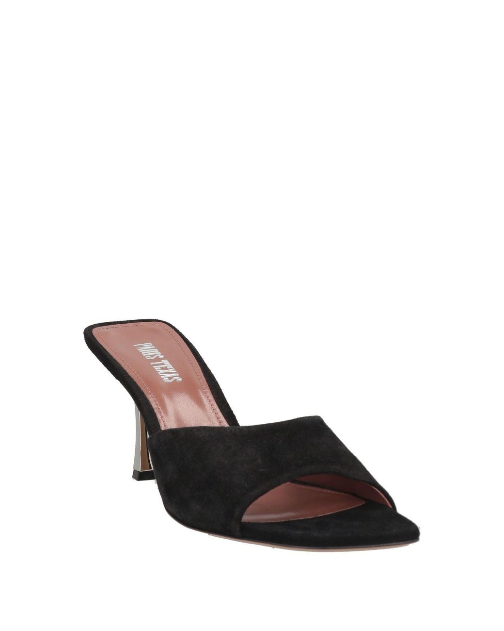 Paris Texas Black Sandals