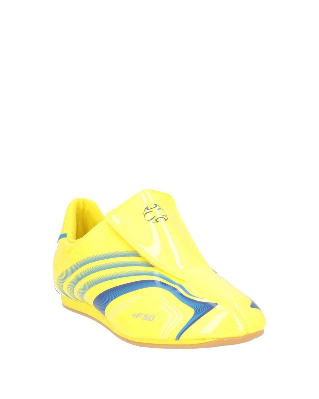 Adidas Yellow Sneakers Textile Fibers