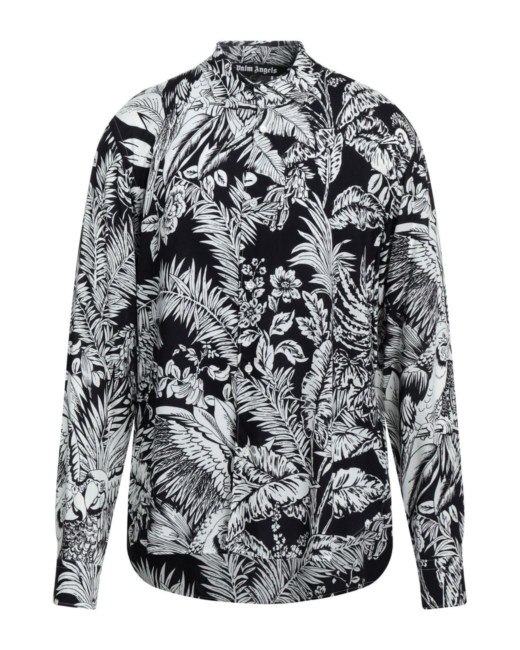 Palm Angels Gray Shirt for men