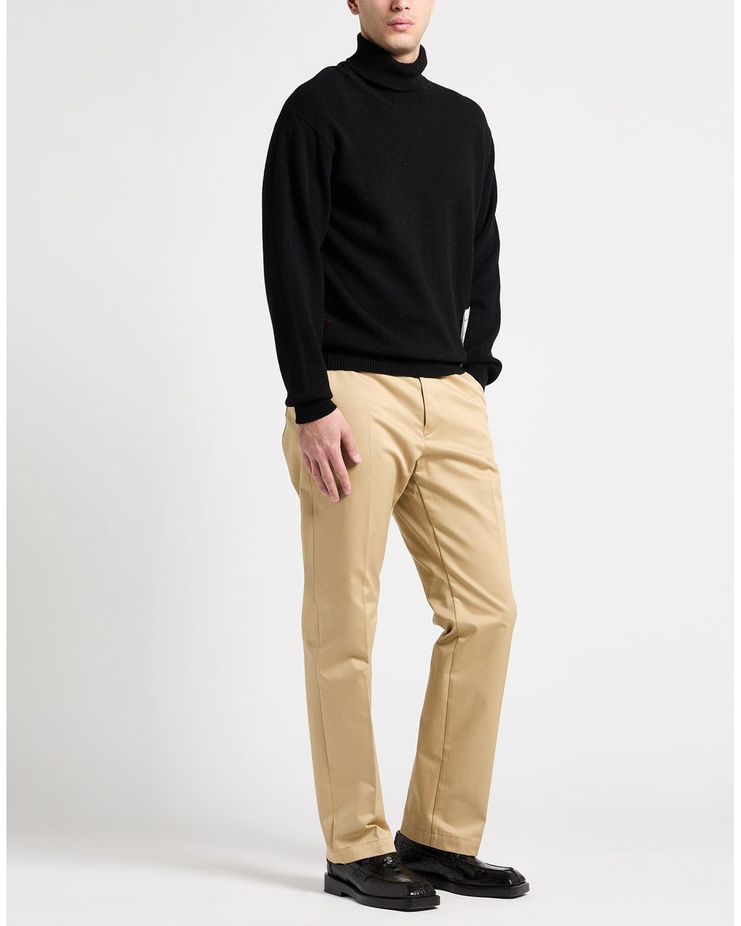 Versace Natural Pants Cotton for men