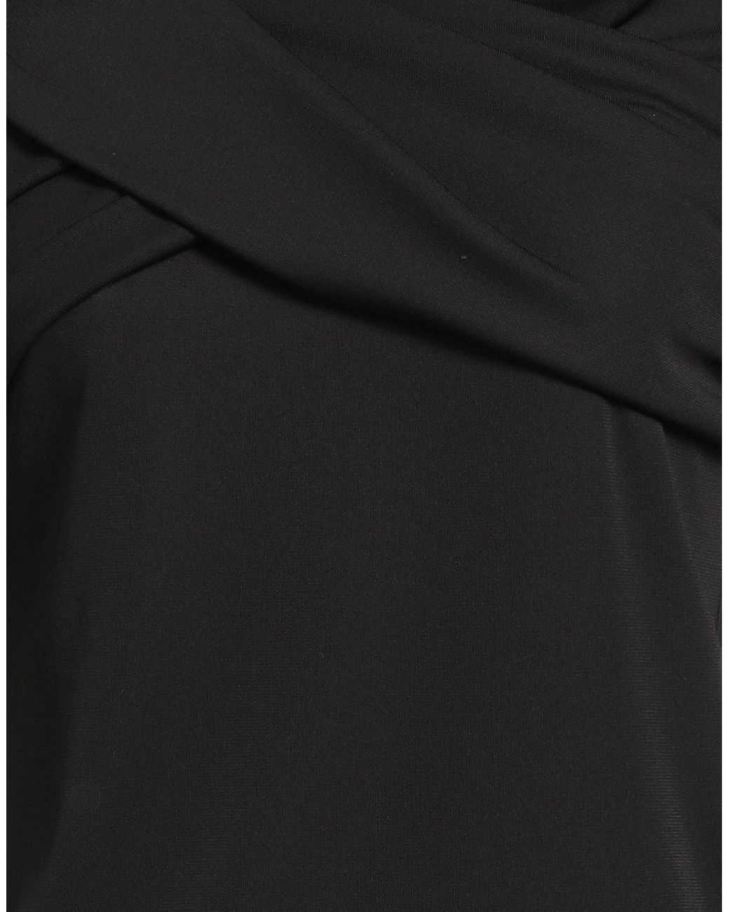 Twinset Black Top Polyester, Elastane