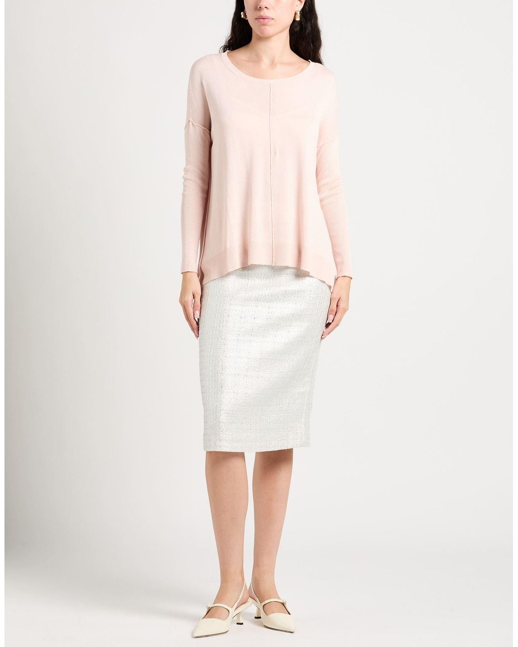 Crossley Pink Sweater Viscose