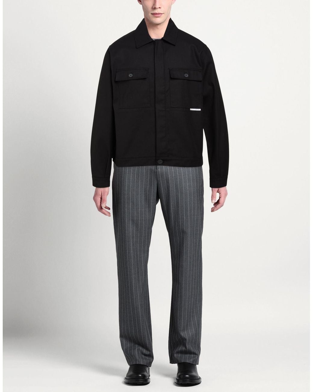GR10K Black Jacket Cotton, Polyester for men
