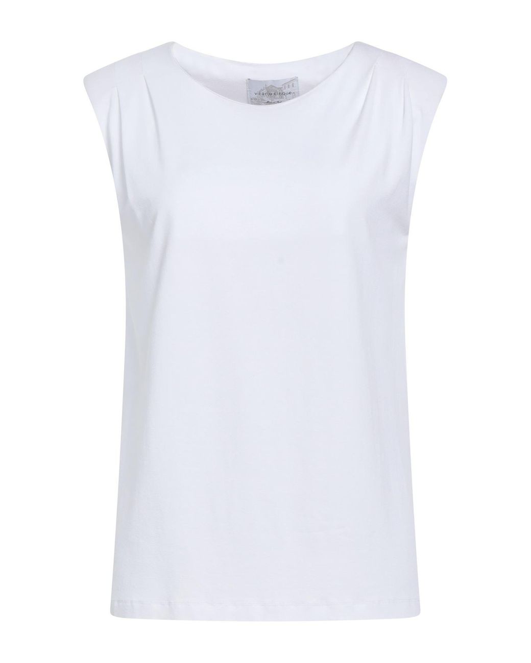 Vicario Cinque White Tops