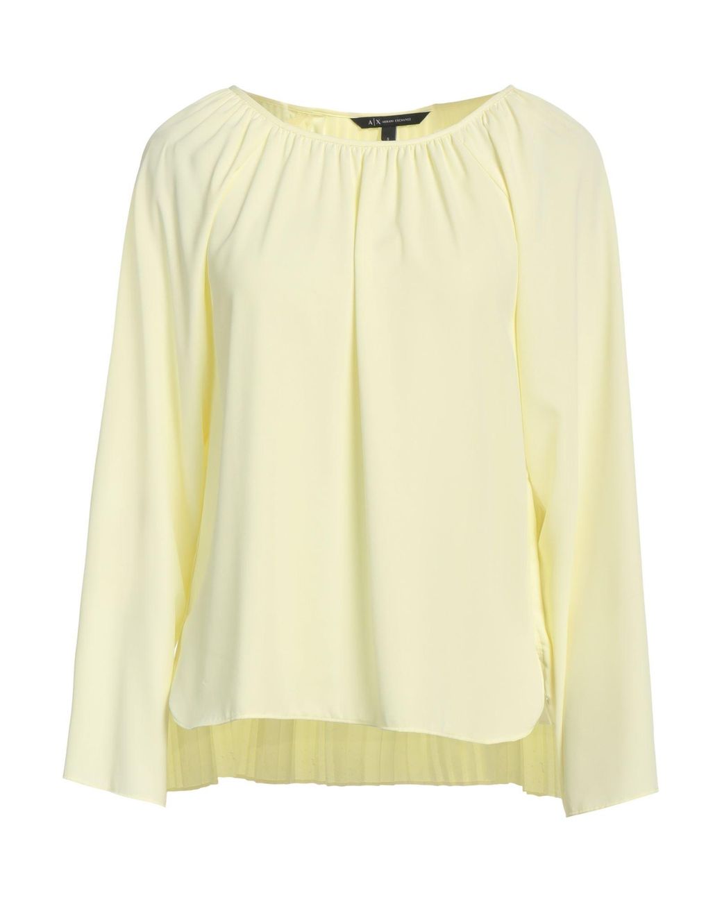 Top ARMANI EXCHANGE de color Yellow